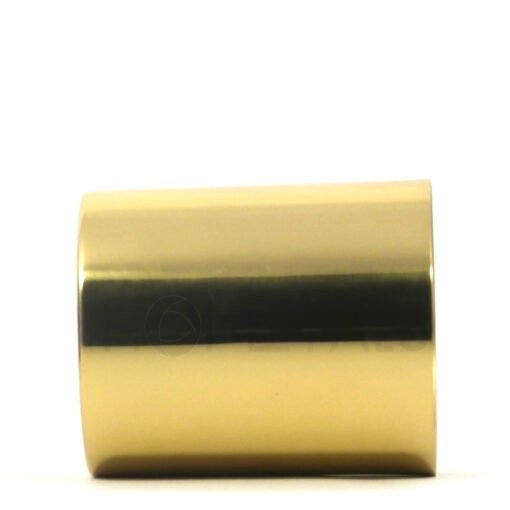 Premium Flat Design Golden Candle Vessel – 500g Capacity - Image 2