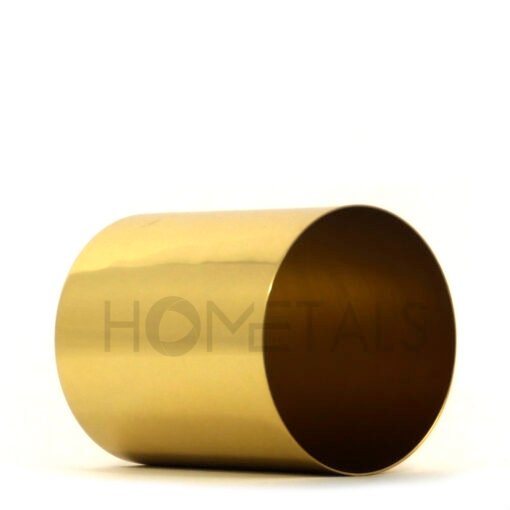 Premium Flat Design Golden Candle Vessel – 500g Capacity - Image 3