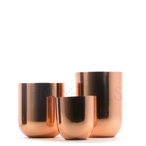 Rose Gold Copper Candle Container for 150g Wax - Image 4