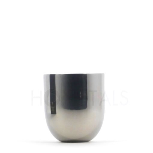 Small Silver Metal Candle Container for 150g Wax - Image 5